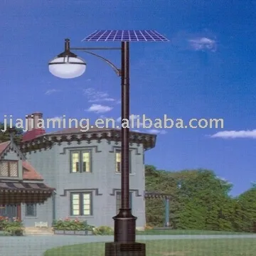 Solar garden lamps