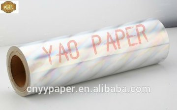laser film laminated paper roll