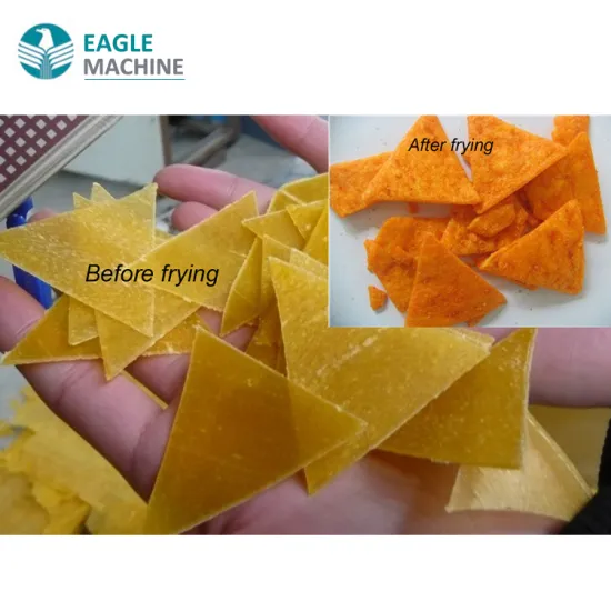 Automatic Corn Doritos Chip Making Equipment & Production Line