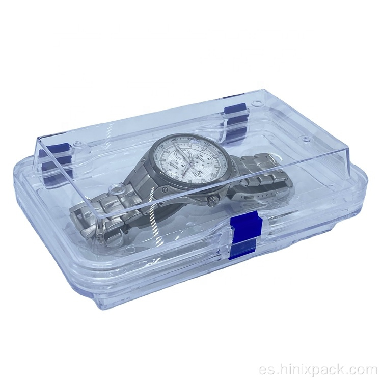 Caja de membrana de reloj de embalaje de plástico de diseño único