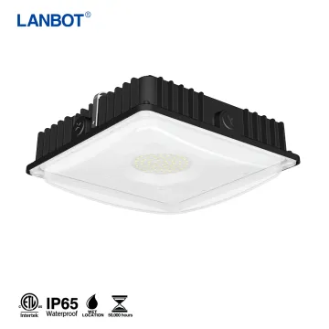 IP65 Waterproof 50W LED Downlight for Gas Stations, Parking Garages & Canopy Lighting - AC100-277V