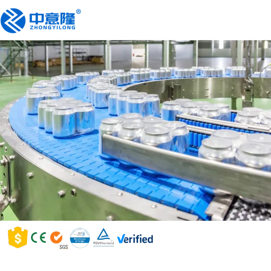 Automatic Beverage Can Filling Machine Line for Juice and Beer