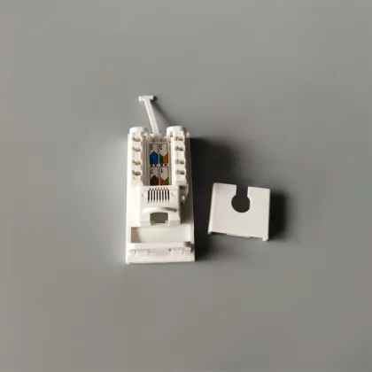CAT6 UTP RJ45 Module with faceplate UK Type