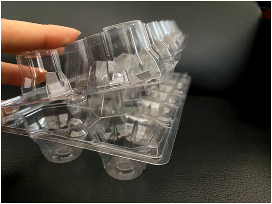 Clear PET Blister Egg Box