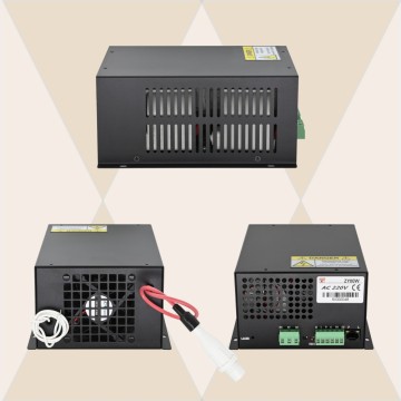 Fonte de alimentação laser ZY80W para tubo laser de 80W