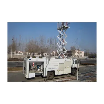 4500L water and 100L detergent aircraft cleaning truck