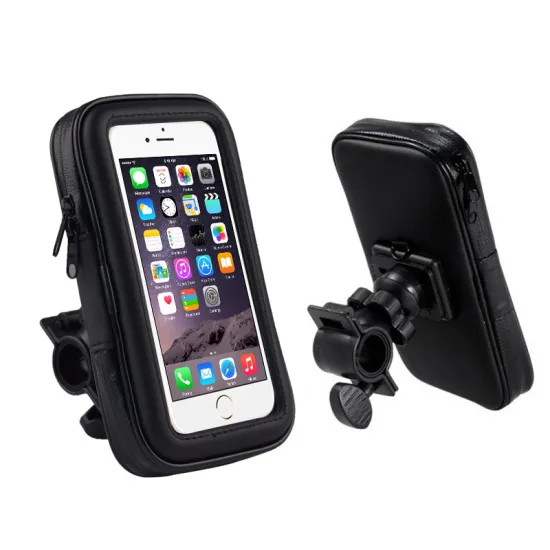 2023 Motorcycle Phone Holder with Rear View Mirror Mount - Waterproof Scooter Motorbike Accessory