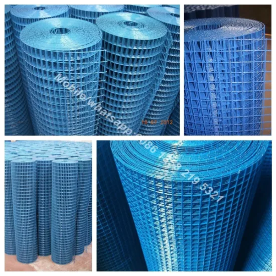 china factory 8 gauge plastic coated welded wire mesh