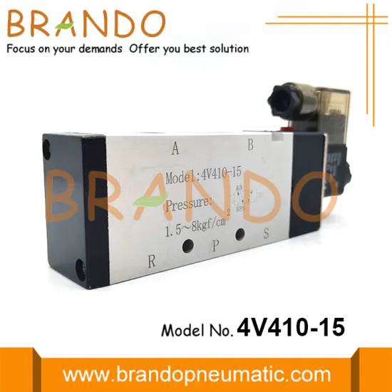 4V410-15 5/2 Way Airtac Type Pneumatic Solenoid Valve