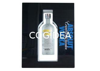 Led Lights Floating Bottle Display , Oem Top System Magneti