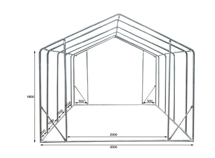 One Stop Garden Greenhouses Construction For Sale