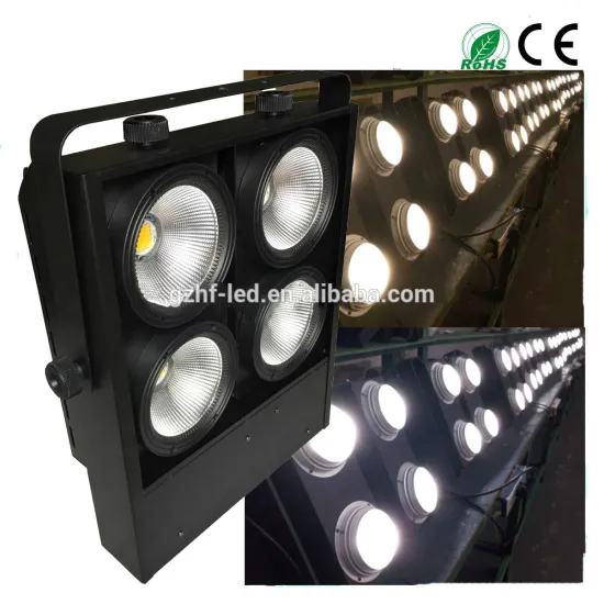 4 eyes COB blinder light 100w led dmx audience stage light warm white light