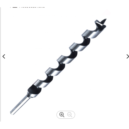 Brocas de taladro de barrena de madera con punta de tornillo de vástago hexagonal