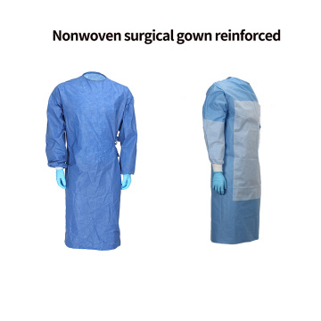 EN13795 Sterile Disposable Surgical Gown Reinforced