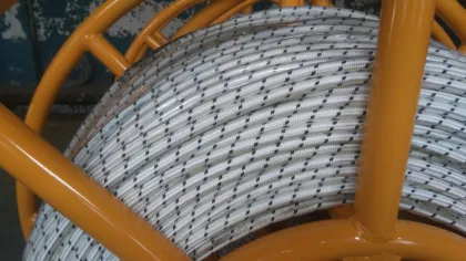 14mm nylon Du Pont rope for electric traction