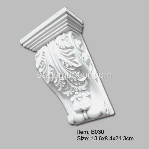 Mekhabiso ea Mekhabiso ea Meaho ea Polyurethane Edinburgh Corbels