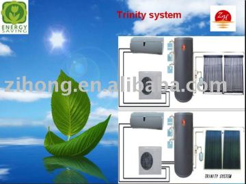 hybrid solar AC + Solar water heater