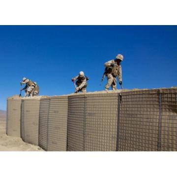 Scatola per gabbioni di grado militare per applicazioni di difesa tattica