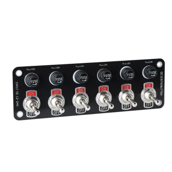 12V 24V Car Truck Boat ATV UV SUV RGB Switch Panel