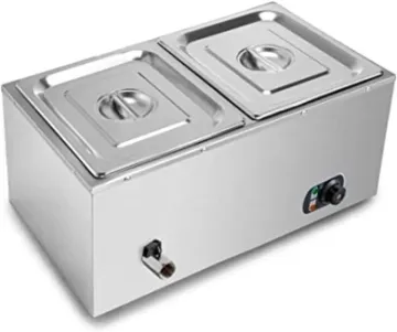 Restaurant Cooking Equipment Buffet Electric 4 Bain Marie Food Warmer Display