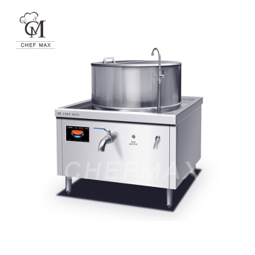 Custom 15KW Vertical Integrated Induction Soup Cooker Stove
