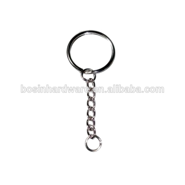 Мода Высокое качество металла 25мм Split Ring С 6 Link Chain