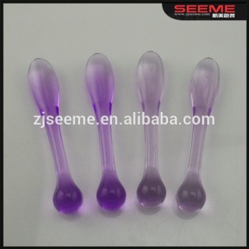 plastic spatula,cream spoon, cosmetic spoon acrylic spatula