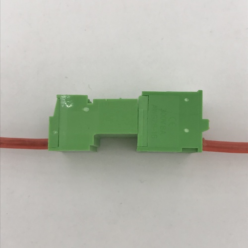 Bloque de terminal encaprobable de 4,81 mm de 4 pines en el resorte