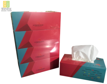 Box facial tissues paper