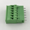 180degree PCB pluggable terminal block connector