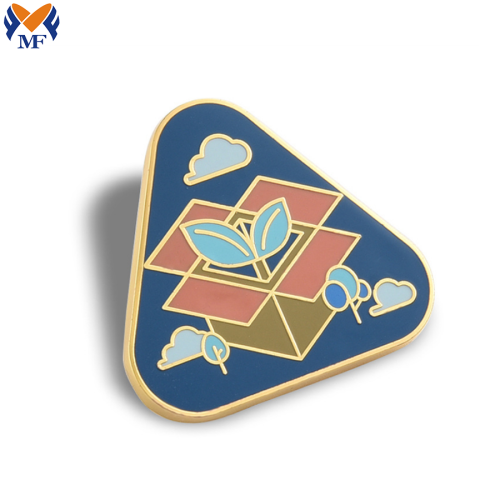 Custom weather design lapel enamel pin