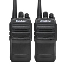 أحدث ecome et-90 5km uhf walkie talkie طويلة المدى 5w اثنين من الراديو 2pcs