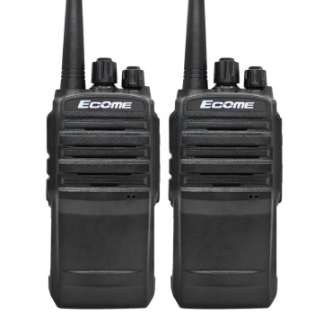 Dernière Ecome ET-90 5 km UHF Walkie Talkie longue Radio 5W Two Way Radio 2PCS