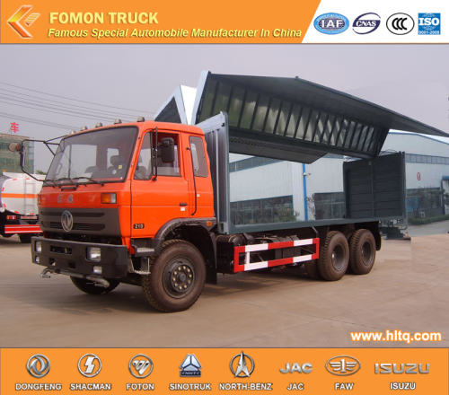 Caminhão de furgão de asa Dongfeng 6X4 210hp