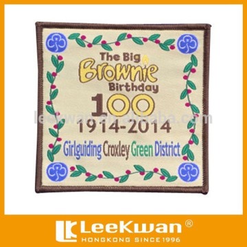 Birthday Celebrate Of Design Woven Label Patch
