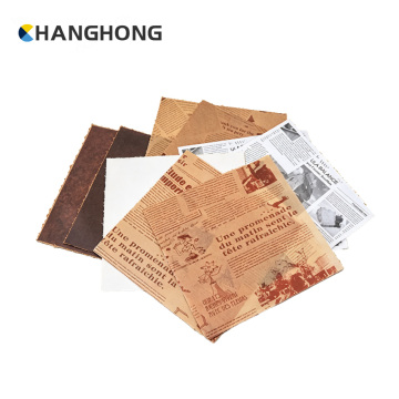 Retro Newsprint Wrapping Paper