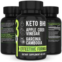 ACV و Garcinia Cambogia Keto BHB Slimming Capsules