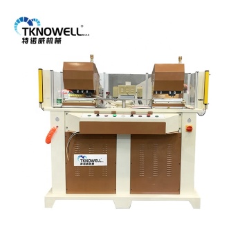 Doppelköpfe Hydraulische Stanzmaschine für Ledergürtel