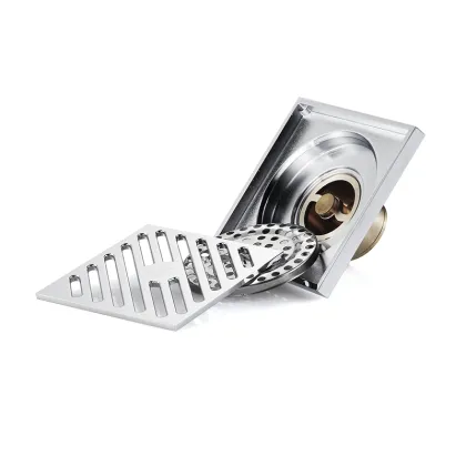 HIDEEP Bathroom Accessories Network Leakage Floor Drain