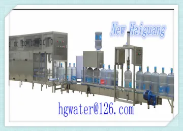 Automatic 5 gallon bottle filling machine