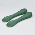 Partihandel 2st Pack Soft Tip Silicone Training Spoons