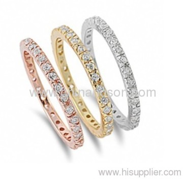 Fashion Cz Jewellery Ring 