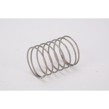 Resorte de compresión de acero inoxidable.