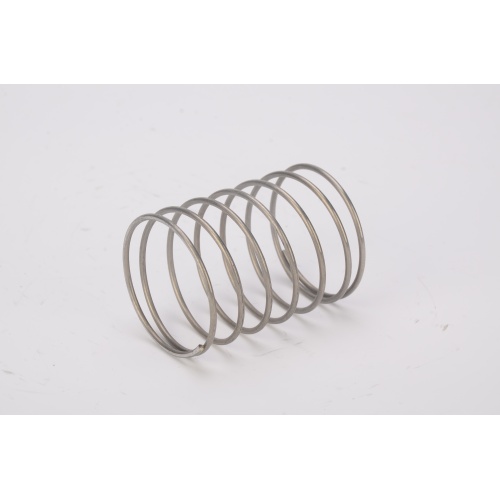 Resorte de compresión de acero inoxidable.