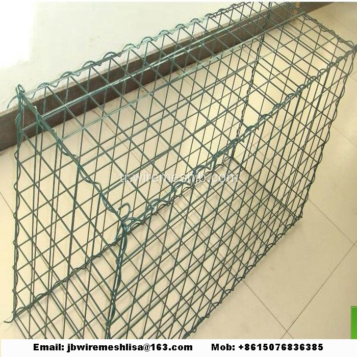 Sıcak Daldırma Galvaniz Kaynaklı Taş Kafes Net / Gabion Mesh