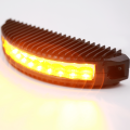 Flash Onyo Light 12V E Marko Iliyopitishwa Ubora wa hali ya juu 9 LEDs Amber LED Onyo Taa