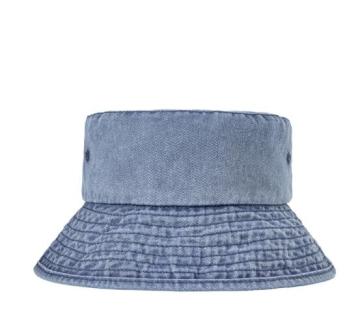Summer Retro Trendy Denim Bucket Hat for Men and Women - Professional Manufacturer Outdoor Sunshade High Quality Cap