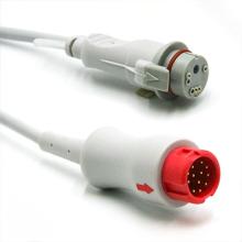 China Monitor IBP Connection Line Medical Signal Adapter Cable Factory