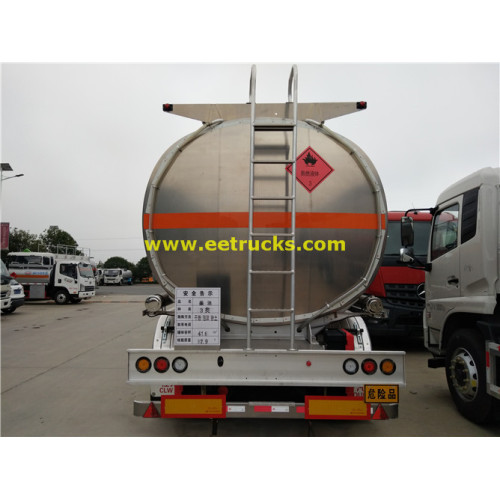 42m3 Tri-eixo Diesel Oil Tanker Trailers