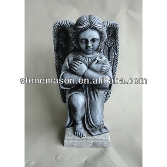 Antique angel religious statue